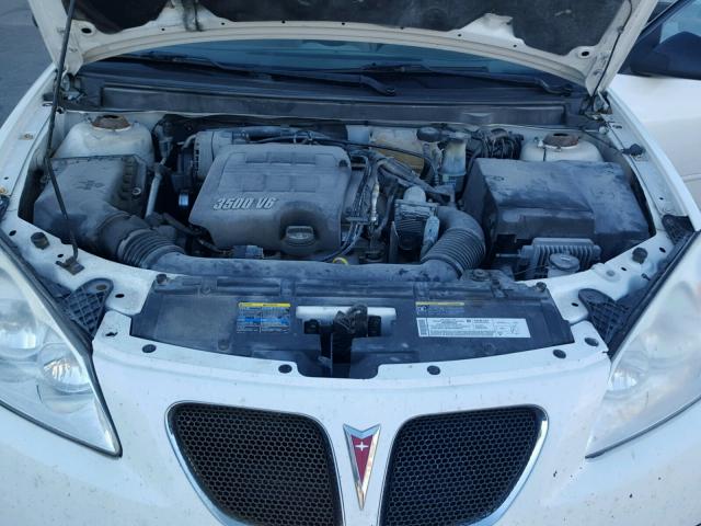 1G2ZH528254141382 - 2005 PONTIAC G6 GT WHITE photo 7