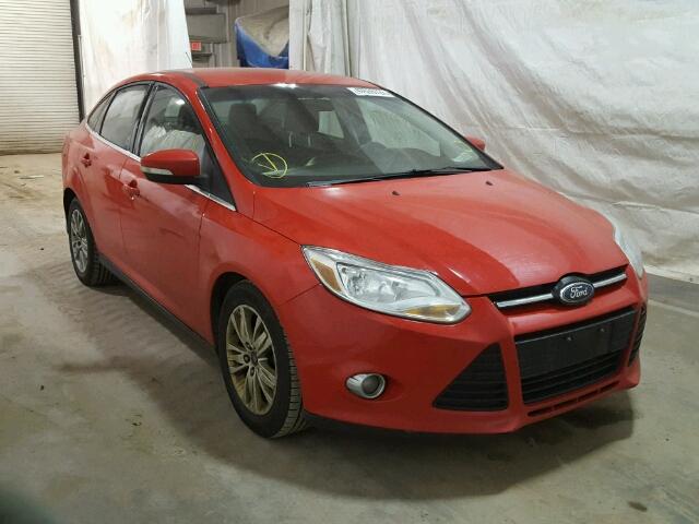 1FAHP3H22CL223770 - 2012 FORD FOCUS SEL RED photo 1