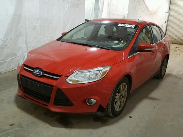 1FAHP3H22CL223770 - 2012 FORD FOCUS SEL RED photo 2