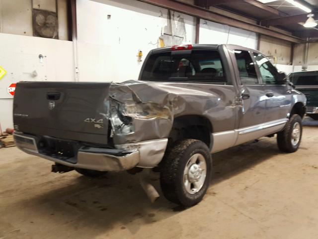 3D7LS38C05G845205 - 2005 DODGE RAM 3500 S SILVER photo 4