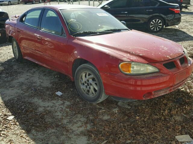 1G2NE52F43C162758 - 2003 PONTIAC GRAND AM S RED photo 1