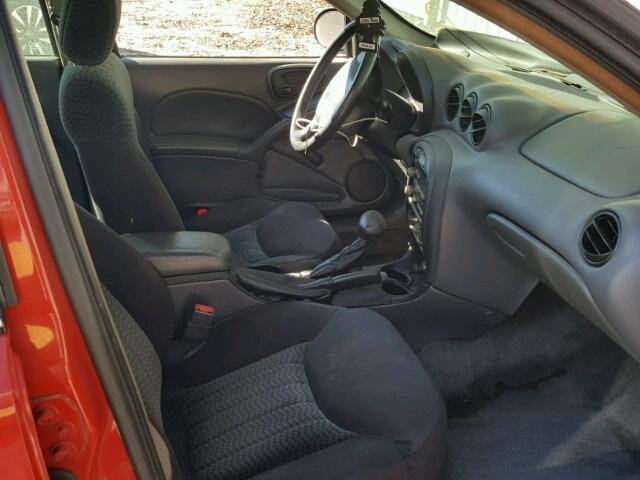 1G2NE52F43C162758 - 2003 PONTIAC GRAND AM S 红色 照片 5