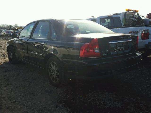 YV1TS592151406292 - 2005 VOLVO S80 2.5T BLACK photo 3