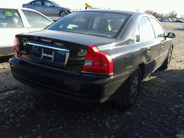 YV1TS592151406292 - 2005 VOLVO S80 2.5T BLACK photo 4