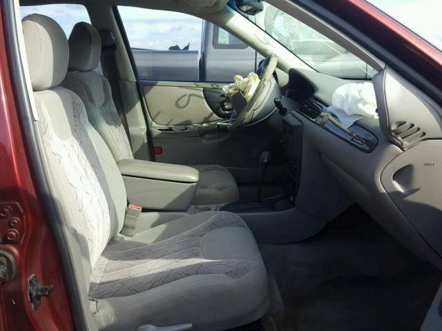 1G1NE52JX3M577747 - 2003 CHEVROLET MALIBU LS ბურგუნდია ფოტო 5