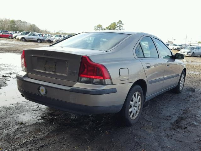 YV1RS61RX12066055 - 2001 VOLVO S60 BEIGE photo 4