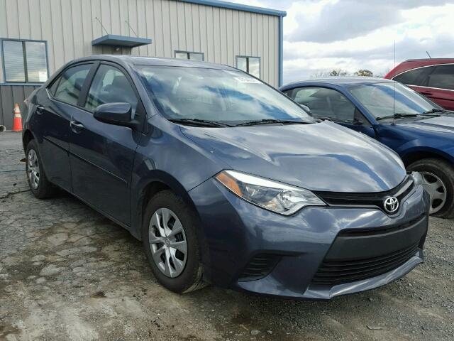 2T1BPRHE7EC224243 - 2014 TOYOTA COROLLA EC BLUE photo 1