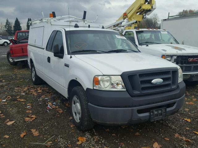 1FTRF12238KB87664 - 2008 FORD F150 WHITE photo 1