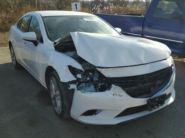 JM1GJ1V66E1137413 - 2014 MAZDA 6 TOURING WHITE photo 1