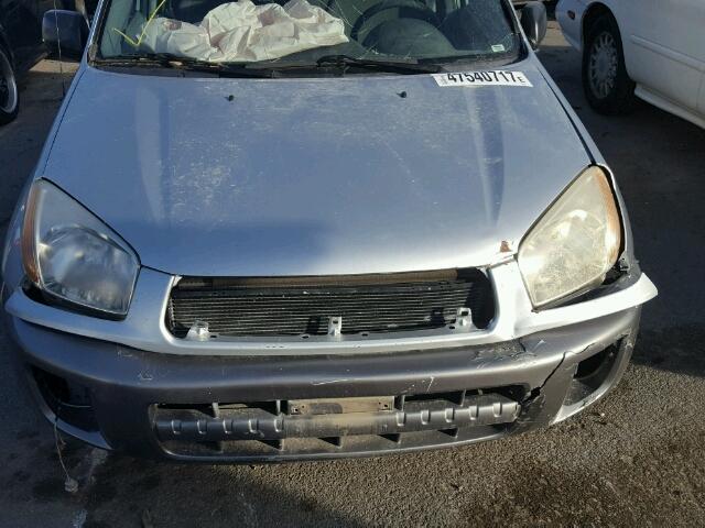 JTEHH20V726059951 - 2002 TOYOTA RAV4 GRAY photo 7