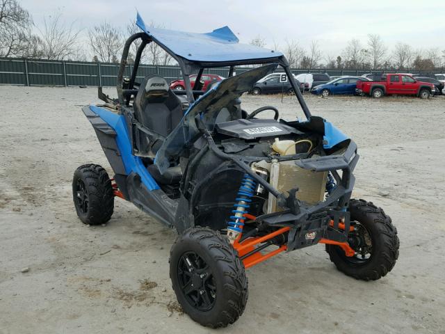 3NSVDE99XFF376741 - 2015 POLARIS RZR XP 100 BLUE photo 1