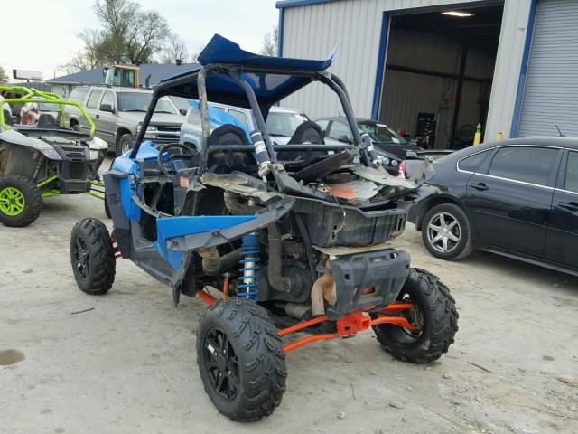 3NSVDE99XFF376741 - 2015 POLARIS RZR XP 100 BLUE photo 3