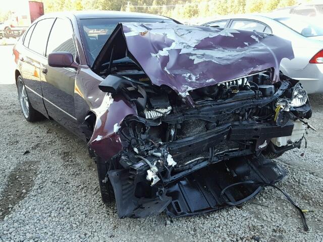 JT8BL69S830011578 - 2003 LEXUS GS 430 PURPLE photo 1