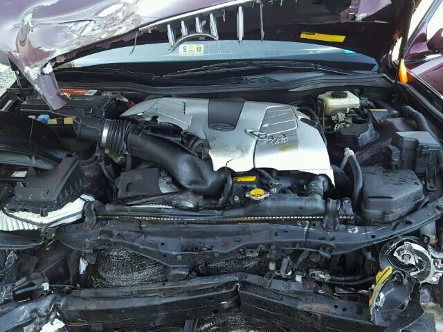 JT8BL69S830011578 - 2003 LEXUS GS 430 PURPLE photo 7