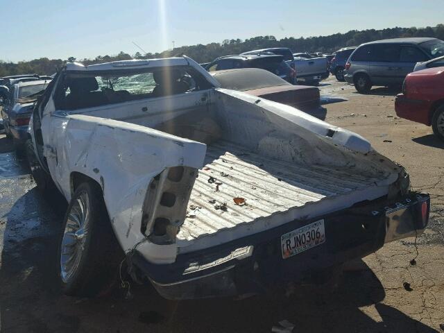 1GCEC14C27Z528653 - 2007 CHEVROLET SILVERADO WHITE photo 3