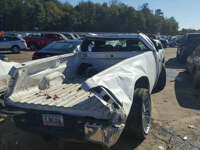 1GCEC14C27Z528653 - 2007 CHEVROLET SILVERADO WHITE photo 9