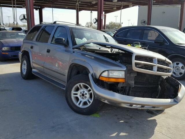 1B4HR28Z61F558728 - 2001 DODGE DURANGO GRAY photo 1