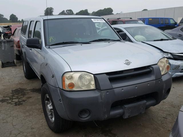 1N6ED27T81C339947 - 2001 NISSAN FRONTIER C SILVER photo 1