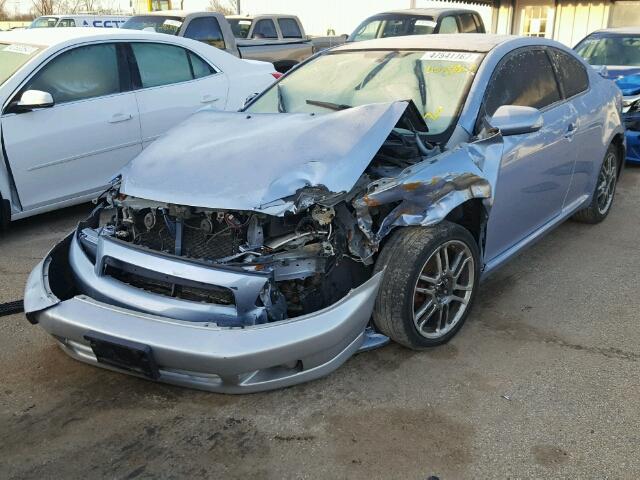 JTKDE167580254983 - 2008 SCION TC BLUE photo 2