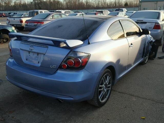 JTKDE167580254983 - 2008 SCION TC BLUE photo 4