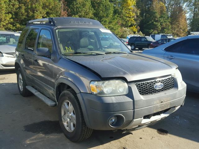 1FMYU03116KA76542 - 2006 FORD ESCAPE XLT GRAY photo 1