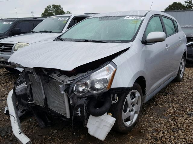 5Y2SP67819Z441017 - 2009 PONTIAC VIBE SILVER photo 2