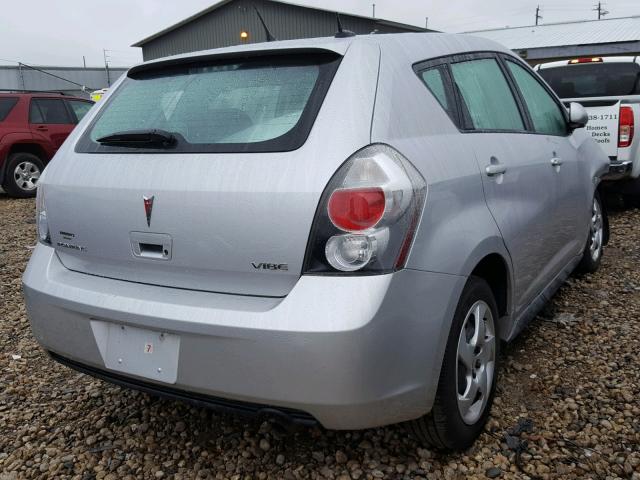 5Y2SP67819Z441017 - 2009 PONTIAC VIBE SILVER photo 4