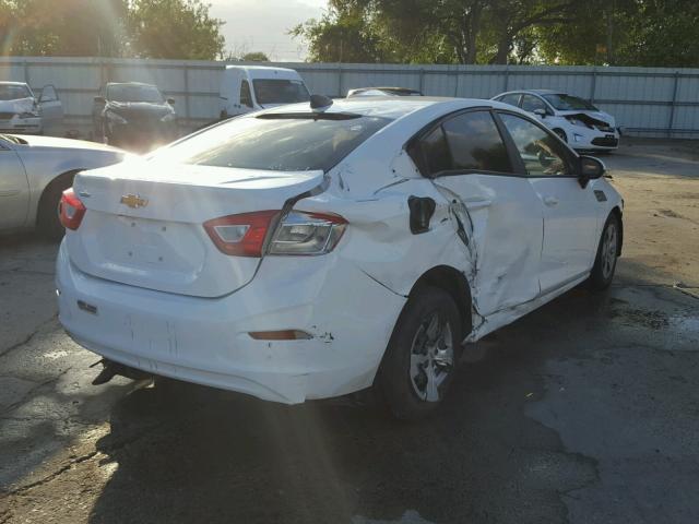 1G1BC5SM6G7256683 - 2016 CHEVROLET CRUZE LS WHITE photo 4