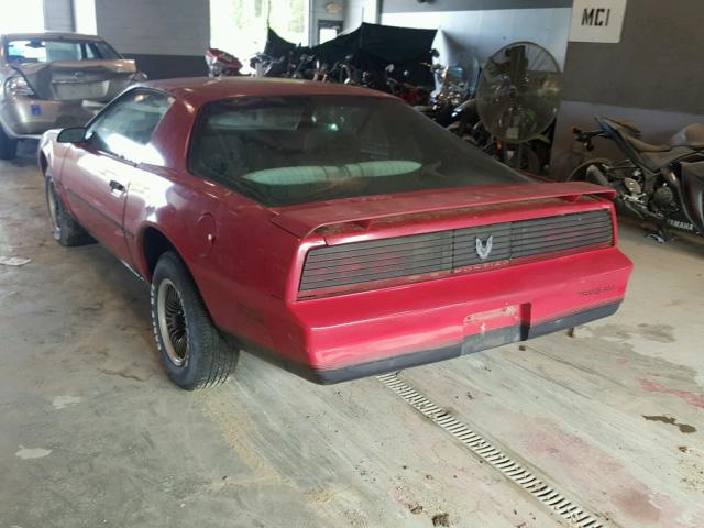 1G2AW87H1EN204818 - 1984 PONTIAC FIREBIRD T RED photo 3