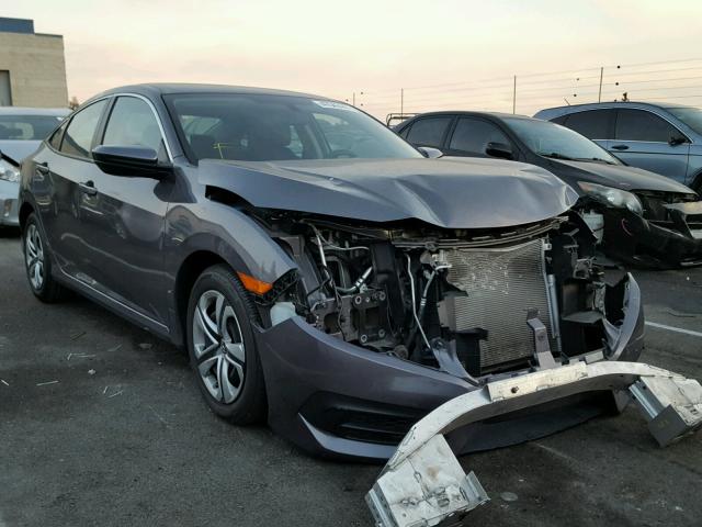 2HGFC2F53GH534844 - 2016 HONDA CIVIC LX CHARCOAL photo 1