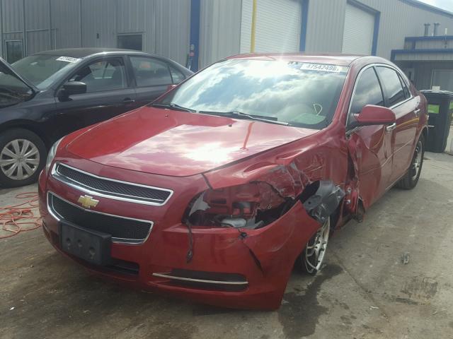 1G1ZC5E06CF232066 - 2012 CHEVROLET MALIBU 1LT RED photo 2