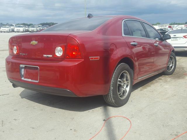 1G1ZC5E06CF232066 - 2012 CHEVROLET MALIBU 1LT RED photo 4