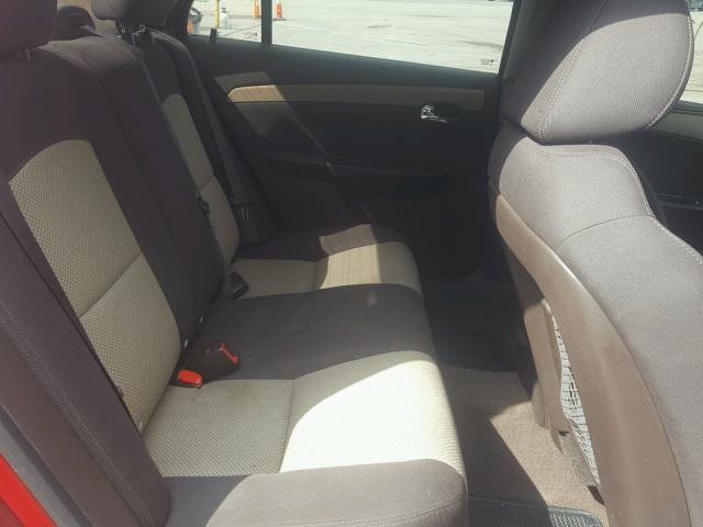 1G1ZC5E06CF232066 - 2012 CHEVROLET MALIBU 1LT RED photo 6