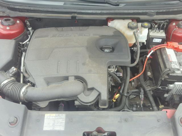 1G1ZC5E06CF232066 - 2012 CHEVROLET MALIBU 1LT RED photo 7