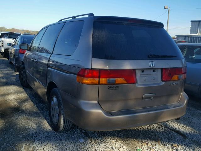 5FNRL18924B074681 - 2004 HONDA ODYSSEY EX GOLD photo 3