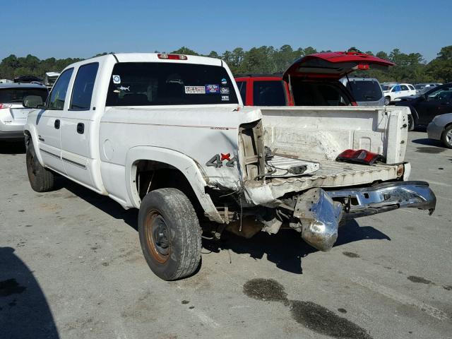 1GCHK23DX7F174821 - 2007 CHEVROLET SILVERADO WHITE photo 3