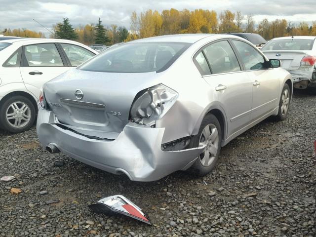 1N4AL21E47C221410 - 2007 NISSAN ALTIMA 2.5 SILVER photo 4