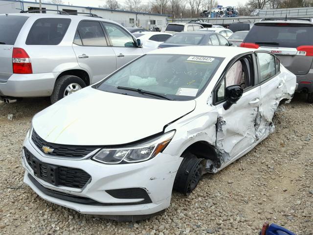 1G1BC5SM1G7263573 - 2016 CHEVROLET CRUZE LS WHITE photo 2