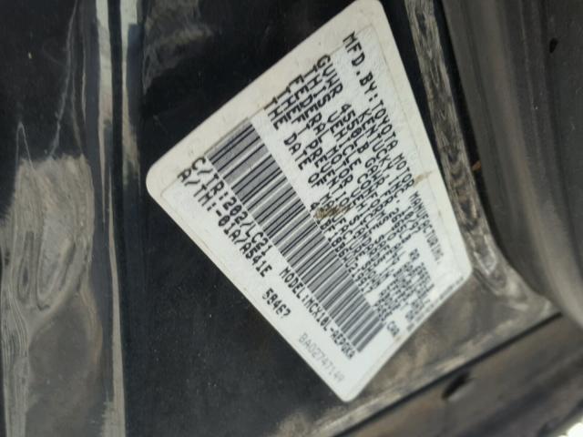 4T1BF18B6WU219917 - 1998 TOYOTA AVALON XL Қара фото 10