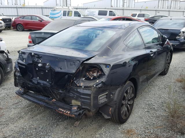 2HGFG3B0XEH504810 - 2014 HONDA CIVIC EXL 黑色 照片 4