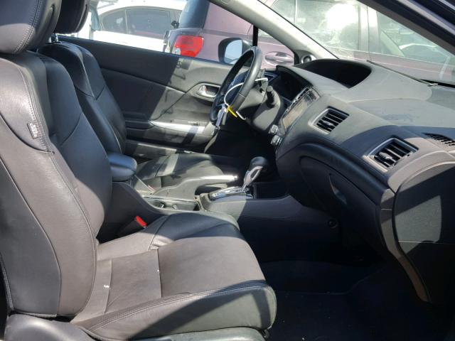 2HGFG3B0XEH504810 - 2014 HONDA CIVIC EXL 黑色 照片 5