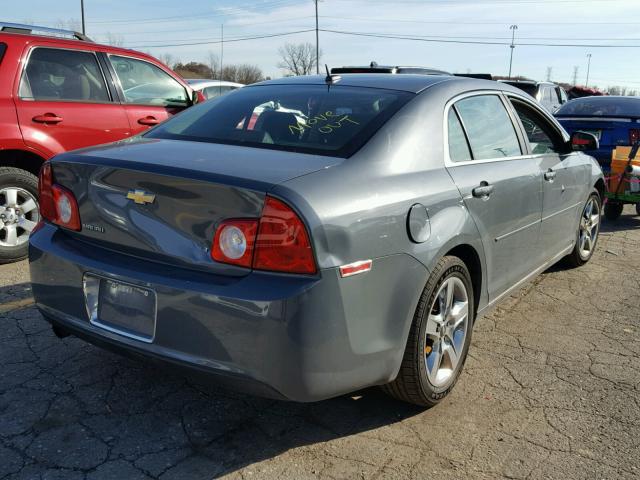 1G1ZH57B394175006 - 2009 CHEVROLET MALIBU 1LT GRAY photo 4