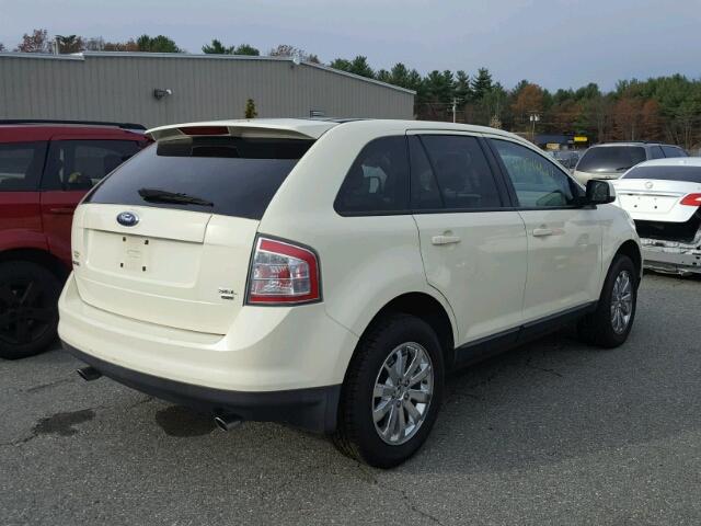 2FMDK49CX7BB15712 - 2007 FORD EDGE SEL P WHITE photo 4