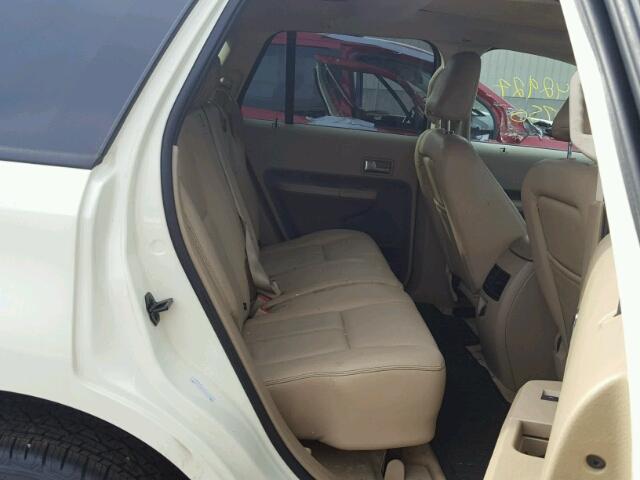 2FMDK49CX7BB15712 - 2007 FORD EDGE SEL P WHITE photo 6