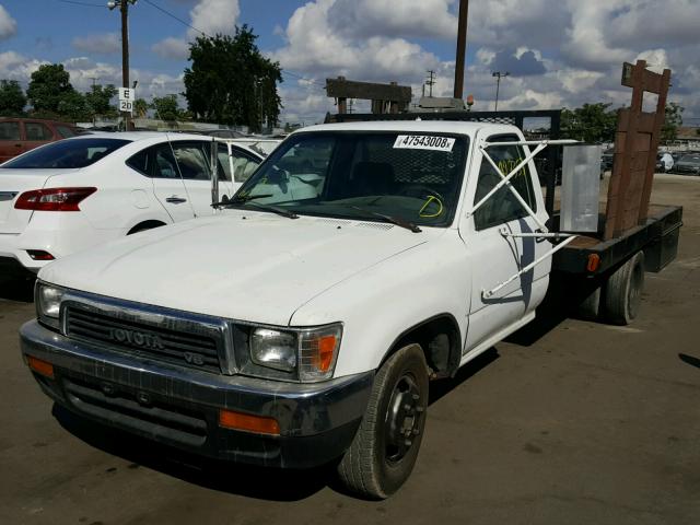 JT5VN94TXM0020807 - 1991 TOYOTA PICKUP CAB WHITE photo 2