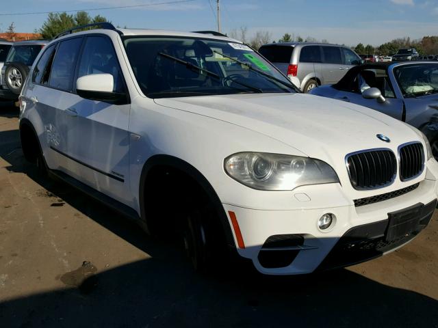 5UXZV4C59BL410948 - 2011 BMW X5 XDRIVE3 WHITE photo 1