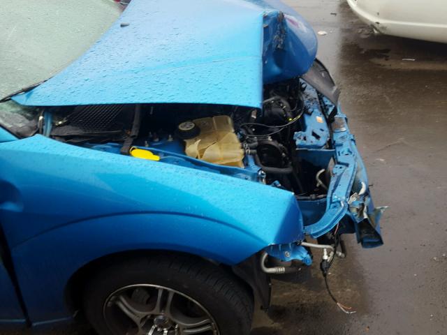 1FAFP34N47W258094 - 2007 FORD FOCUS ZX4 BLUE photo 9