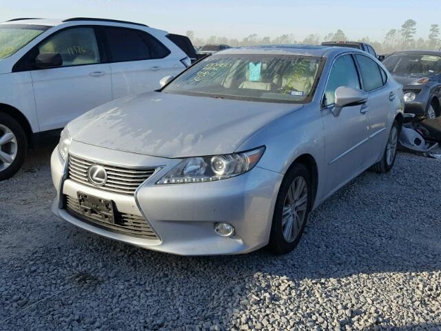 JTHBK1GG5D2044323 - 2013 LEXUS ES 350 SILVER photo 2