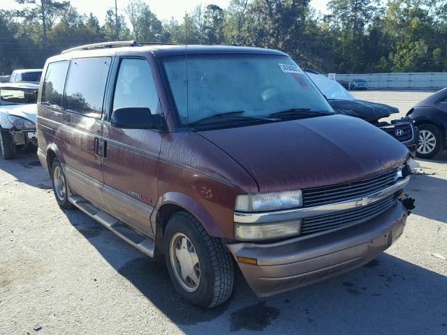 1GNEL19W0WB177078 - 1998 CHEVROLET ASTRO MAROON photo 1