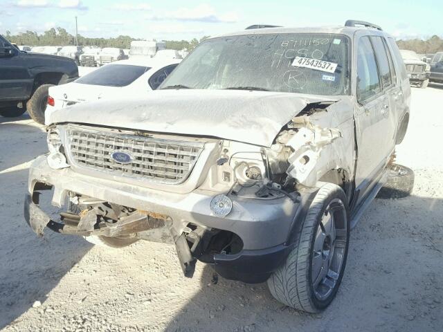 1FMZU73K13ZA15006 - 2003 FORD EXPLORER X SILVER photo 2